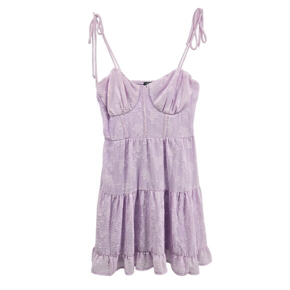 Wild Fable Purple Mini Dress Size XS Coquette Fairy Cottage Romantic Feminine - Picture 1 of 8